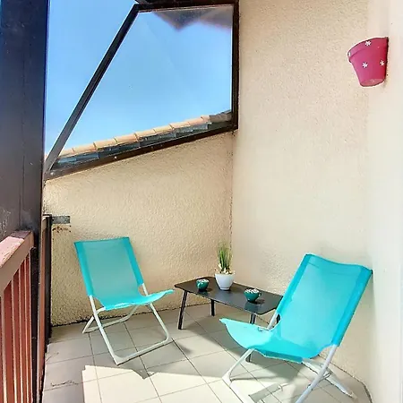 Apartment V-landes 09-vieux Boucau Joli Pour 6 Personnes Avec Terrasse Dans Avec Piscine
